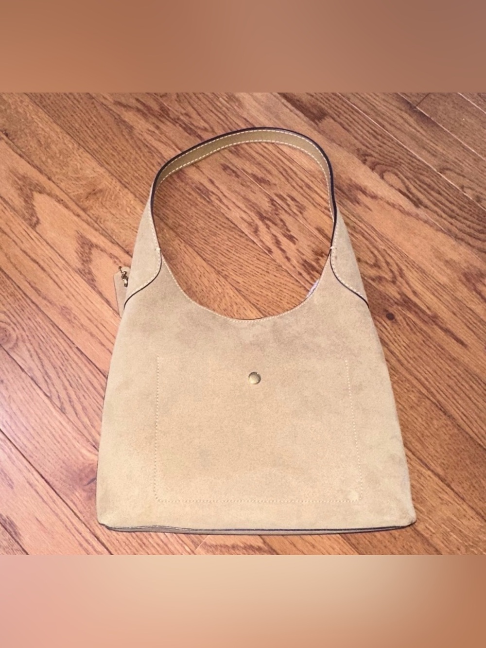 Coach - Brooklyn 28 Suede - Sand - Picture 2 of 5